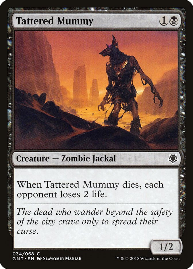Tattered Mummy [Game Night 2018] Magic: The Gathering