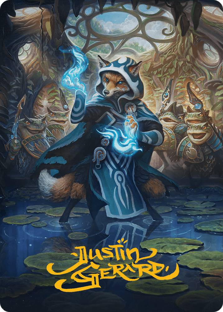 Jace, the Mind Sculptor Art Card (Gold-Stamped Signature) [Bloomburrow Art Series] Magic: The Gathering