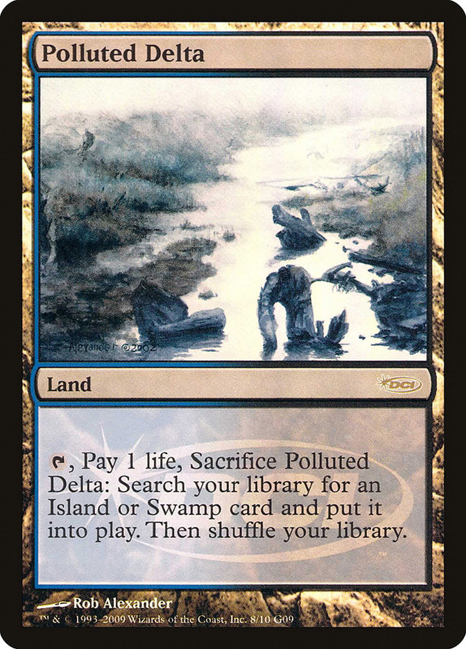 Polluted Delta [Judge Gift Cards 2009] Magic: The Gathering
