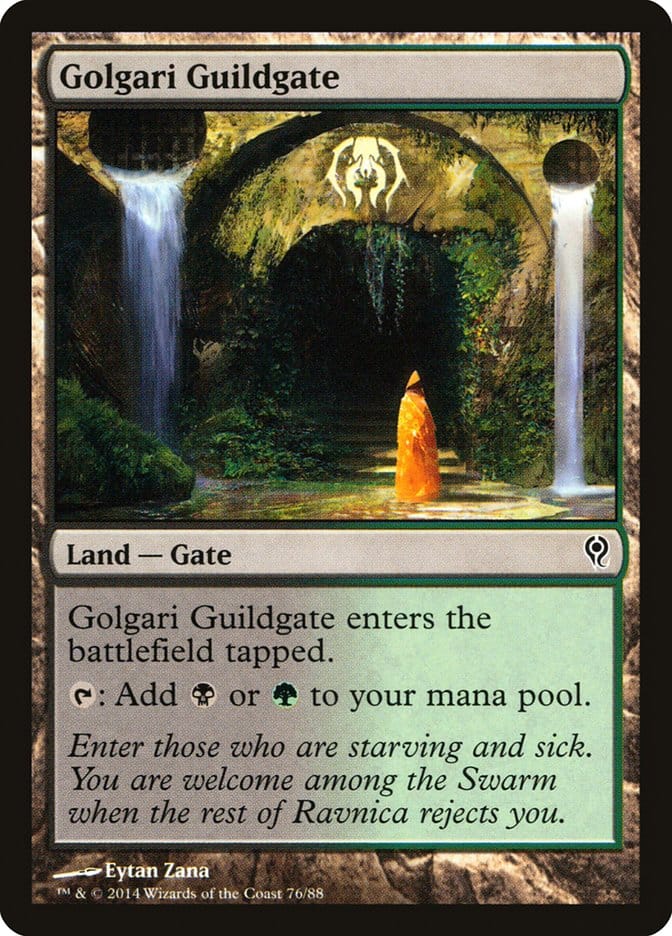 Golgari Guildgate [Duel Decks: Jace vs. Vraska] Magic: The Gathering
