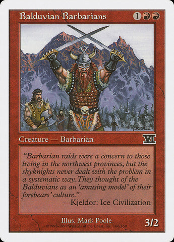 Balduvian Barbarians [Classic Sixth Edition] Magic: The Gathering