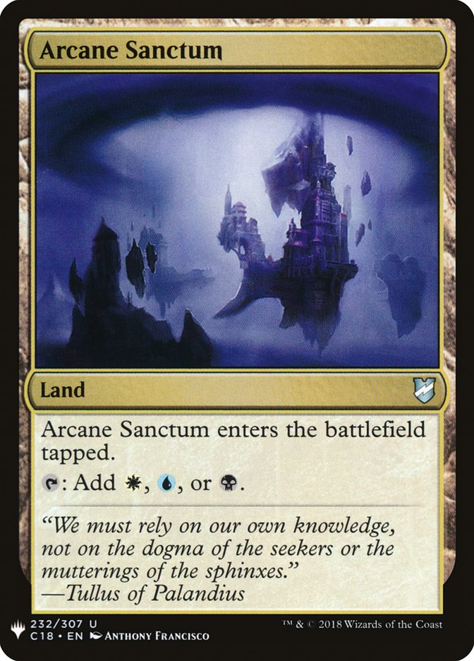 Arcane Sanctum [Mystery Booster] Magic: The Gathering