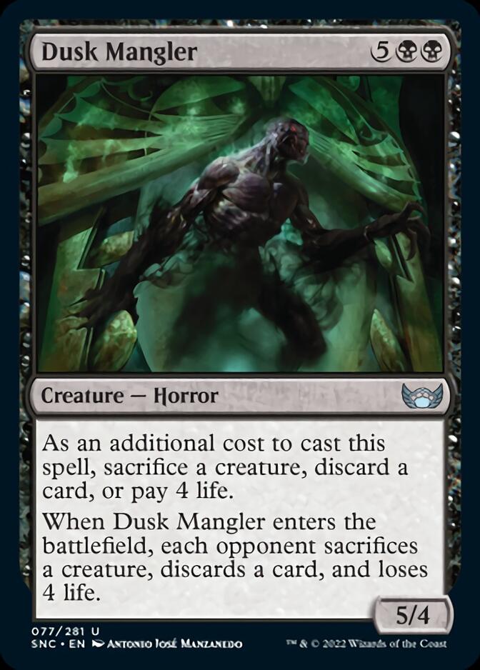 Dusk Mangler [Streets of New Capenna] Magic: The Gathering
