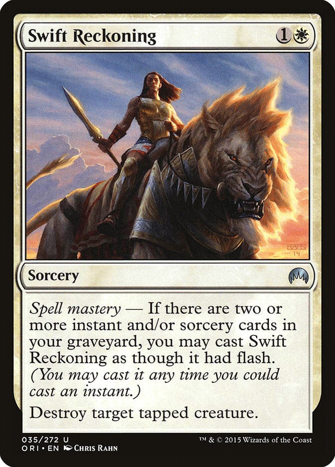 Swift Reckoning [Magic Origins] Magic: The Gathering