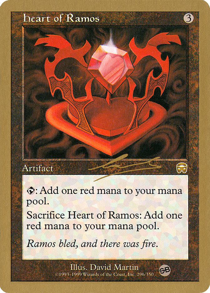 Heart of Ramos (Nicolas Labarre) (SB) [World Championship Decks 2000] Magic: The Gathering