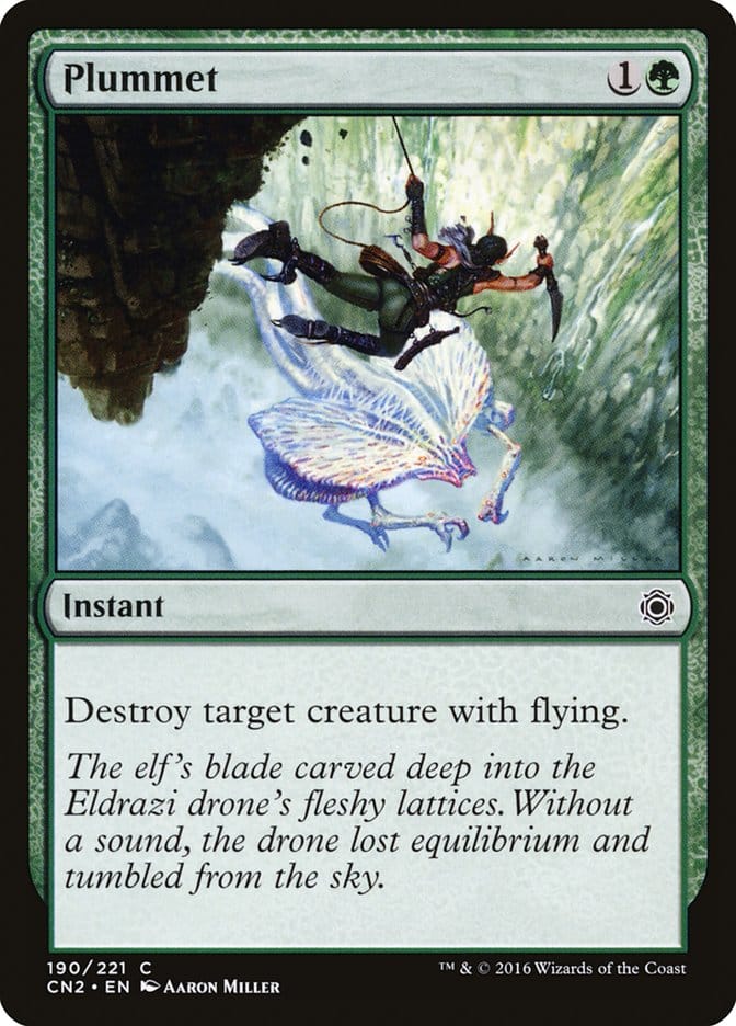 Plummet [Conspiracy: Take the Crown] Magic: The Gathering