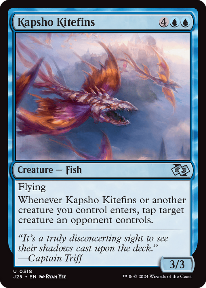 Kapsho Kitefins [Foundations Jumpstart] Magic: The Gathering