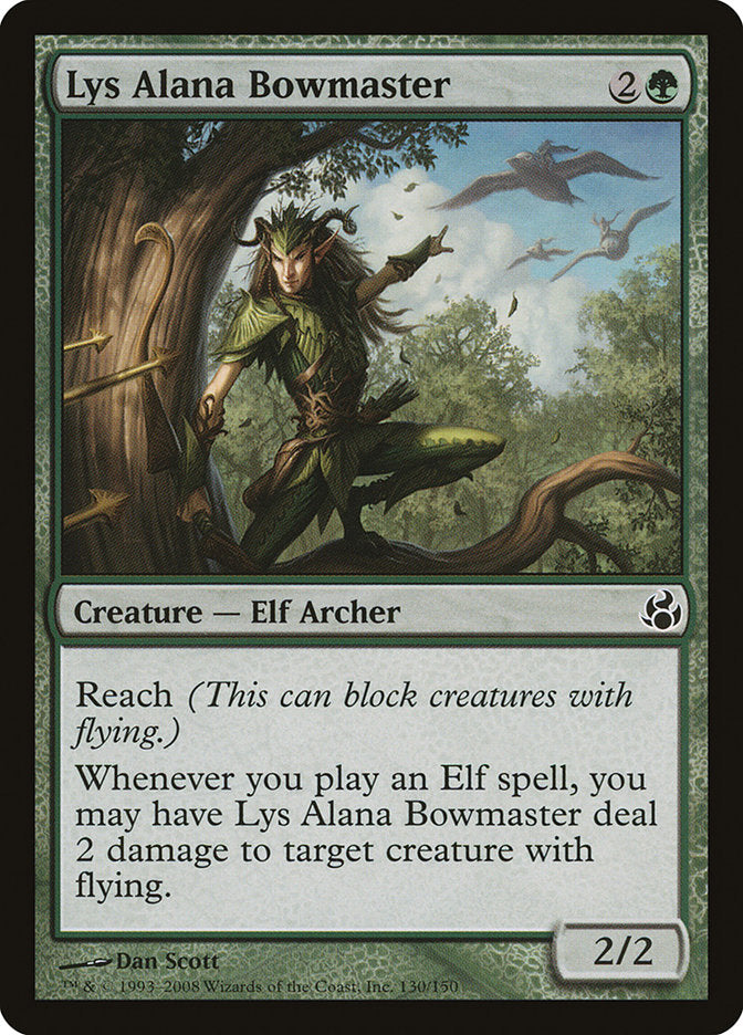 Lys Alana Bowmaster [Morningtide] Magic: The Gathering