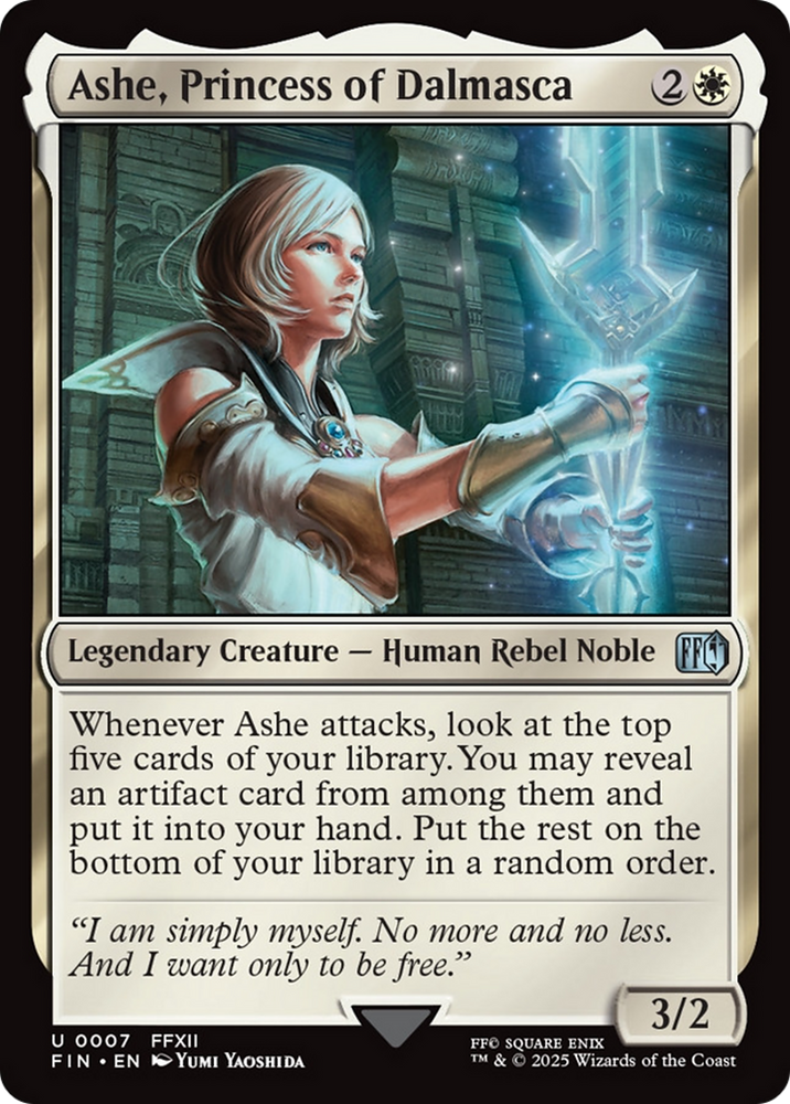 Ashe, Princess of Dalmasca [FINAL FANTASY] Magic: The Gathering
