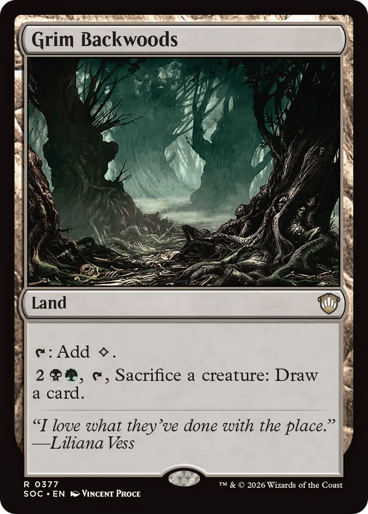 Grim Backwoods [Secrets of Strixhaven Commander]