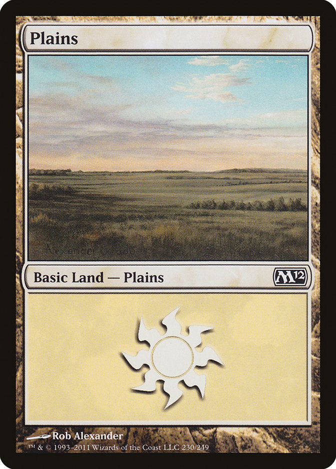 Plains (230) [Magic 2012] Magic: The Gathering