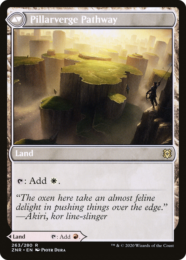 Needleverge Pathway // Pillarverge Pathway [Secret Lair: From Cute to Brute] Magic: The Gathering