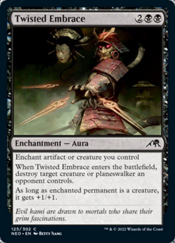 Twisted Embrace [Kamigawa: Neon Dynasty] Magic: The Gathering