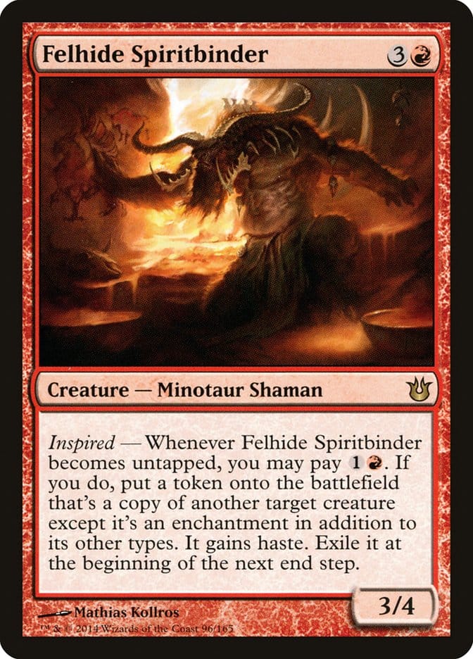 Felhide Spiritbinder [Born of the Gods] Magic: The Gathering