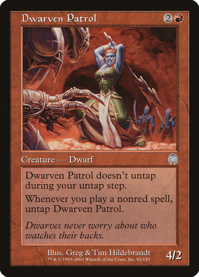 Dwarven Patrol [Apocalypse] Magic: The Gathering