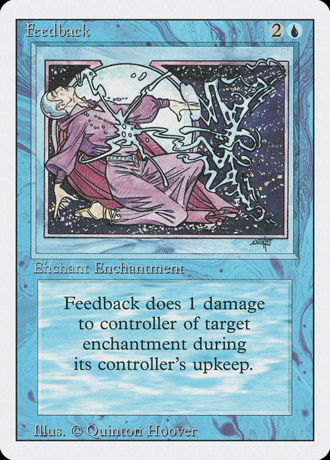 Feedback [Revised Edition] Magic: The Gathering