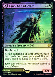 Egon, God of Death // Throne of Death [Kaldheim Prerelease Promos] Magic: The Gathering