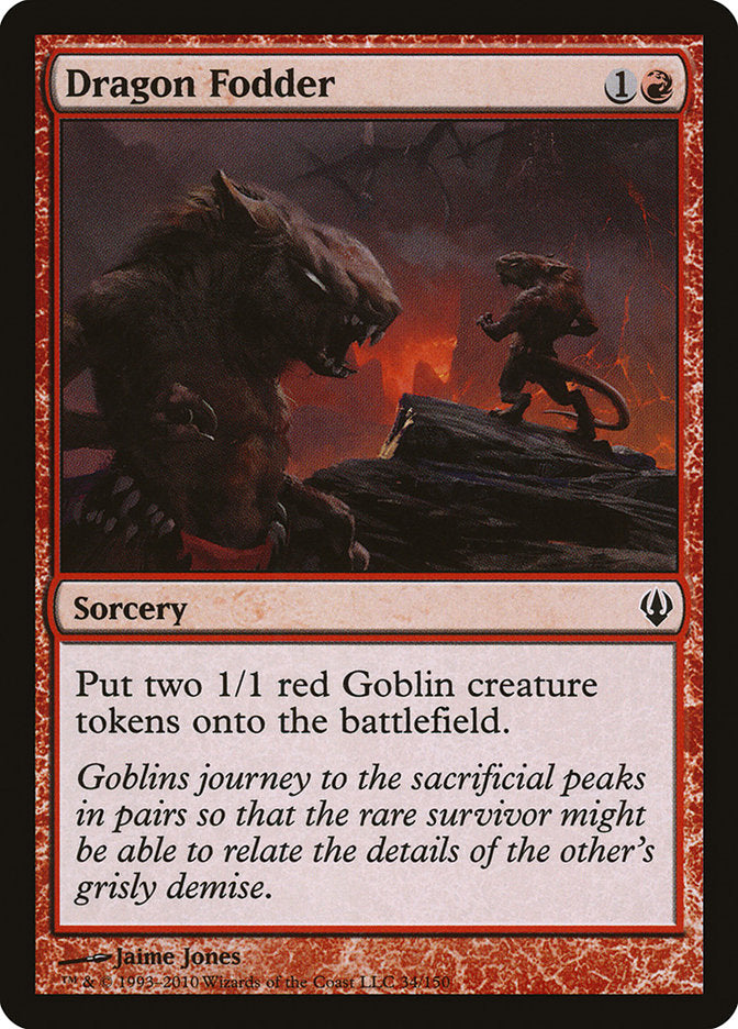 Dragon Fodder [Archenemy] Magic: The Gathering