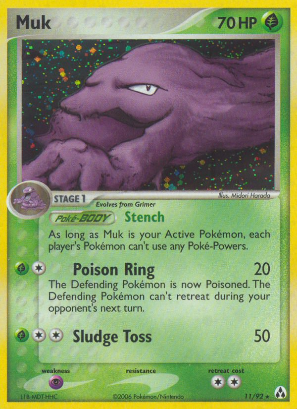 Muk (11/92) [EX: Legend Maker] Pokémon