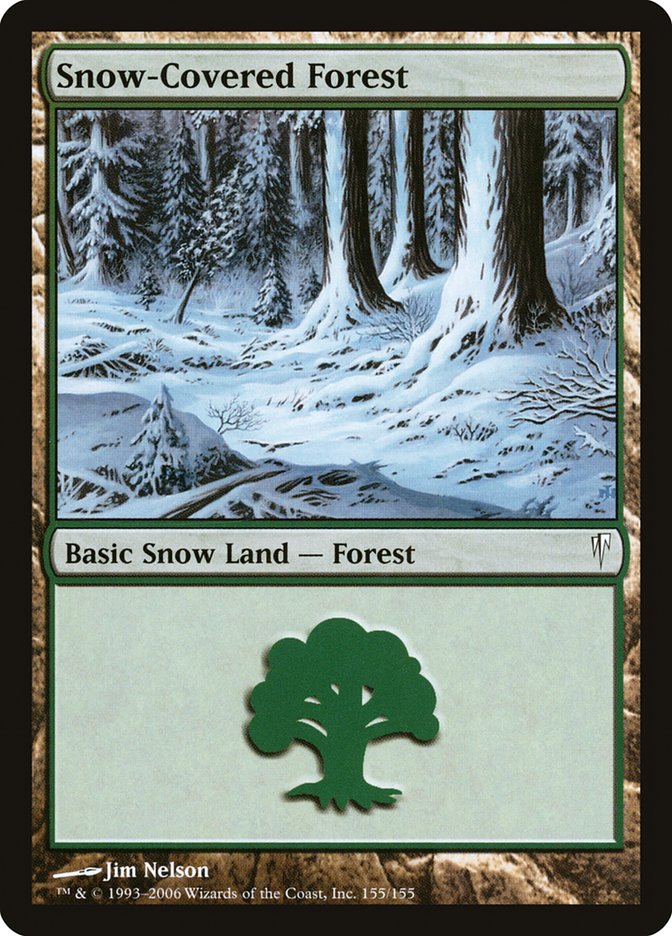 Snow-Covered Forest [Coldsnap] Magic: The Gathering