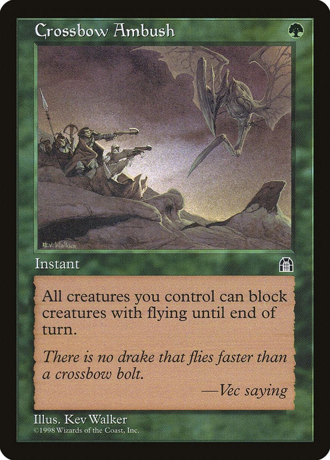 Crossbow Ambush [Stronghold] Magic: The Gathering