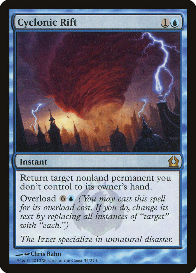 Cyclonic Rift [Return to Ravnica] Magic: The Gathering