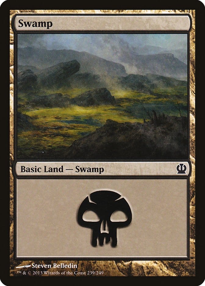 Swamp (239) [Theros] Magic: The Gathering