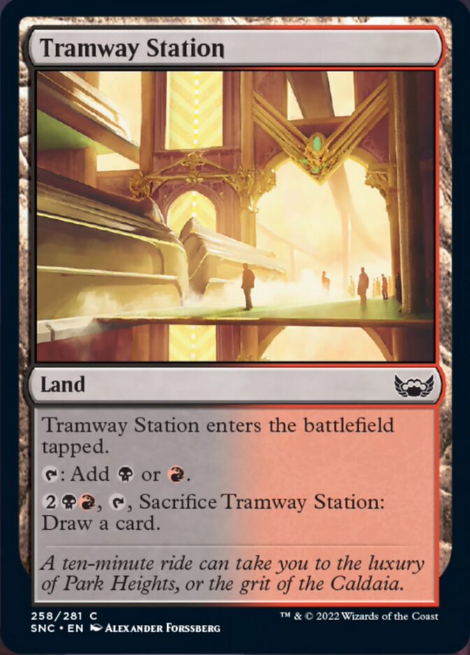 Tramway Station [Streets of New Capenna] Magic: The Gathering