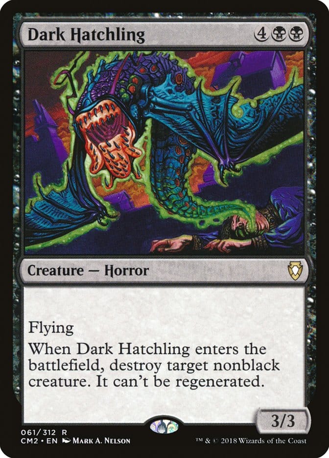 Dark Hatchling [Commander Anthology Volume II] Magic: The Gathering