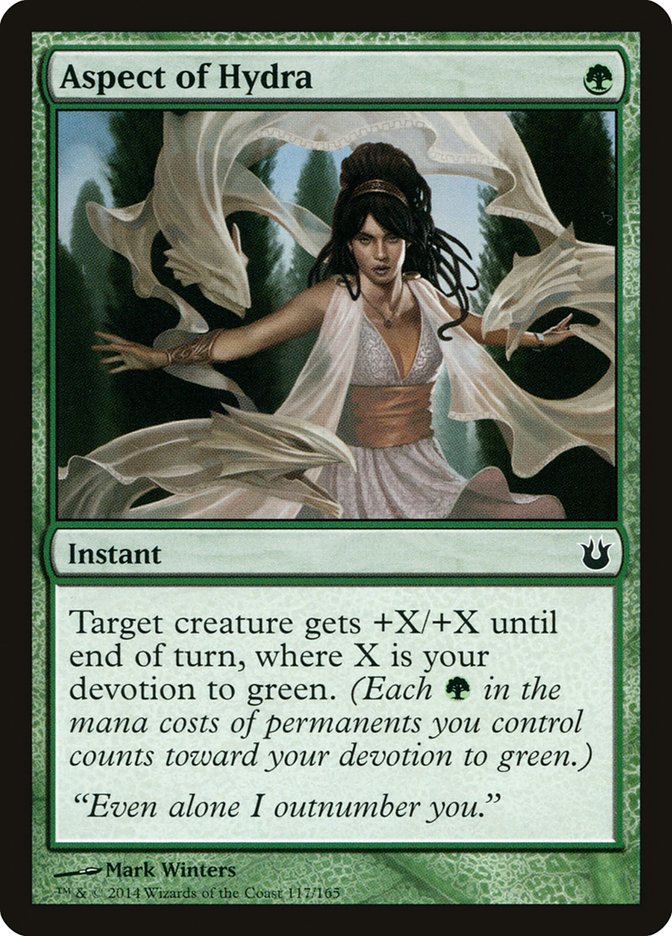 Aspect of Hydra [Born of the Gods] Magic: The Gathering