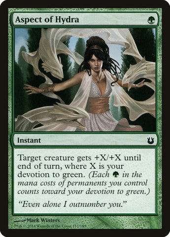 Aspect of Hydra [Born of the Gods] Magic: The Gathering