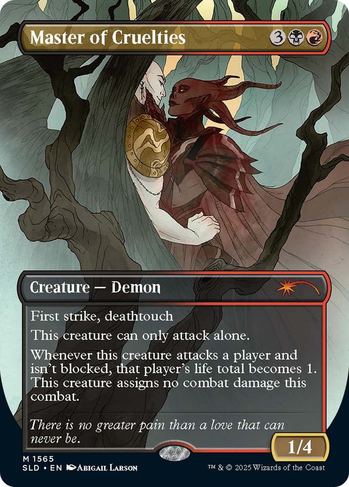 Master of Cruelties (Rainbow Foil) [Secret Lair Drop Series] Magic: The Gathering