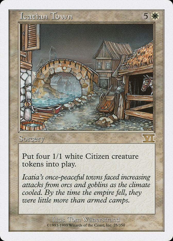 Icatian Town [Classic Sixth Edition] Magic: The Gathering