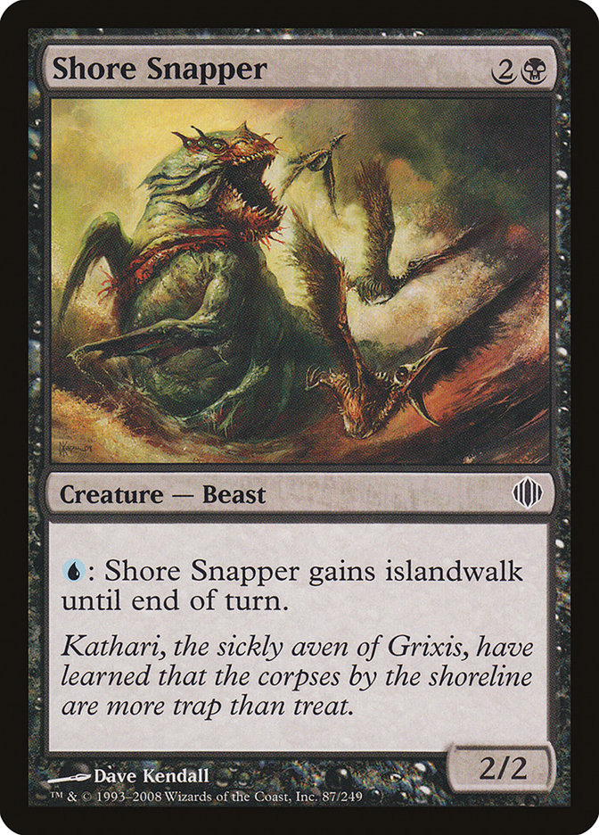 Shore Snapper [Shards of Alara] Magic: The Gathering