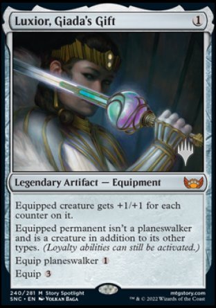 Luxior, Giada's Gift (Promo Pack) [Streets of New Capenna Promos] Magic: The Gathering