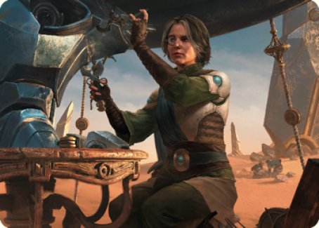Tocasia, Dig Site Mentor Art Card [The Brothers' War Art Series] Magic: The Gathering