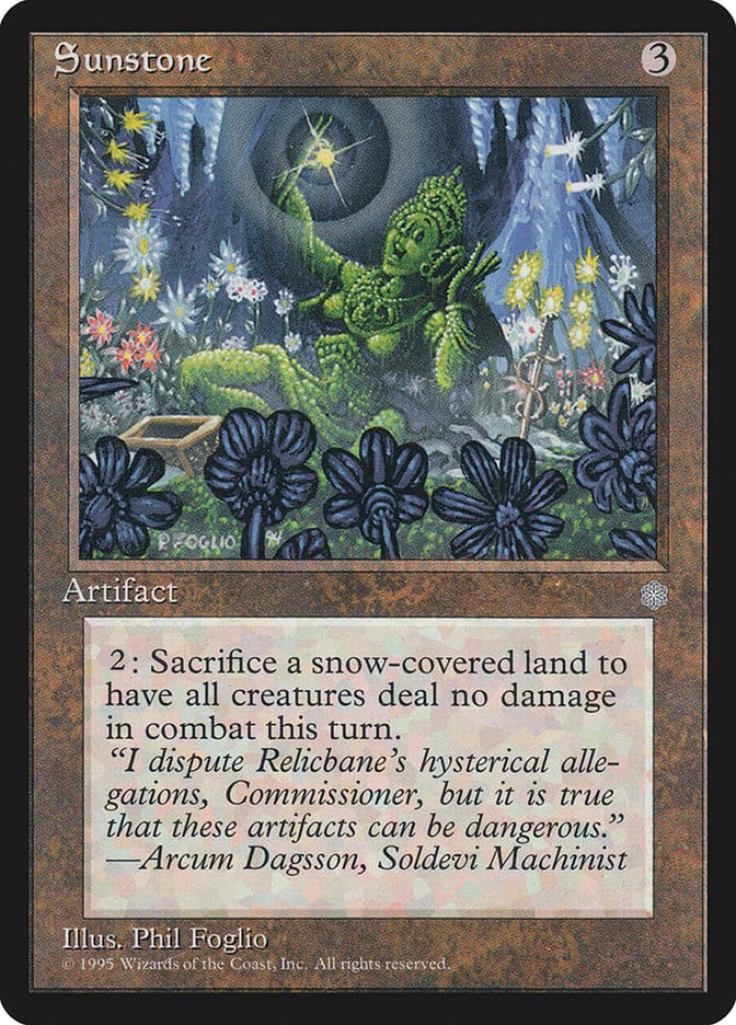 Sunstone [Ice Age] Magic: The Gathering