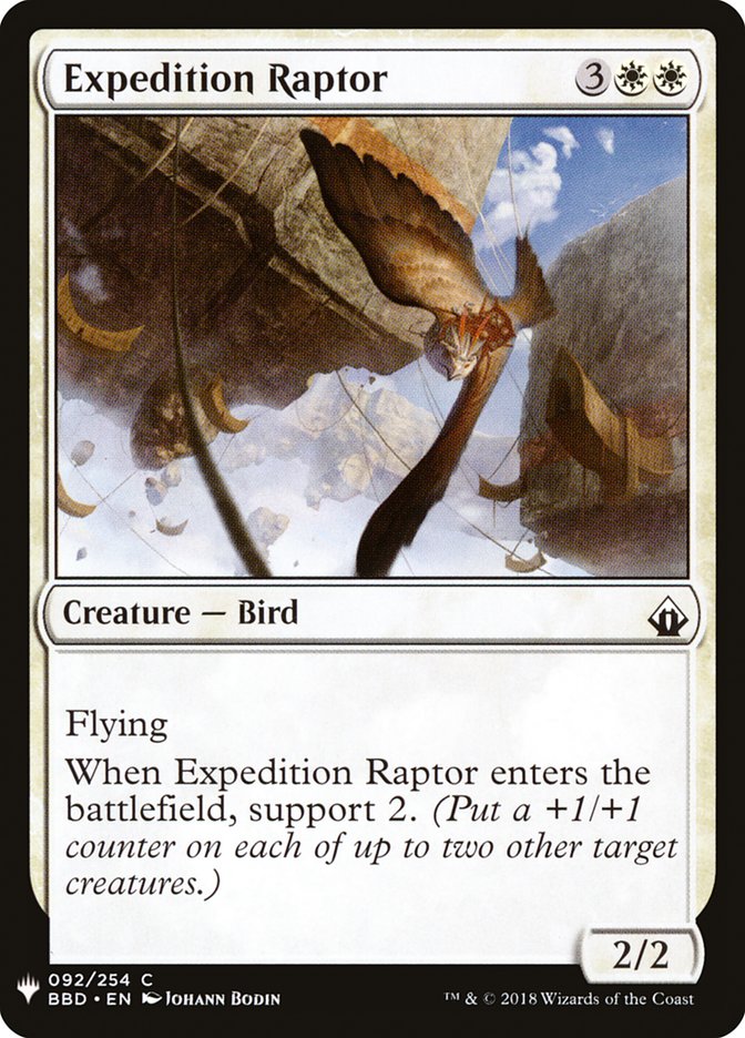 Expedition Raptor [Mystery Booster] Magic: The Gathering
