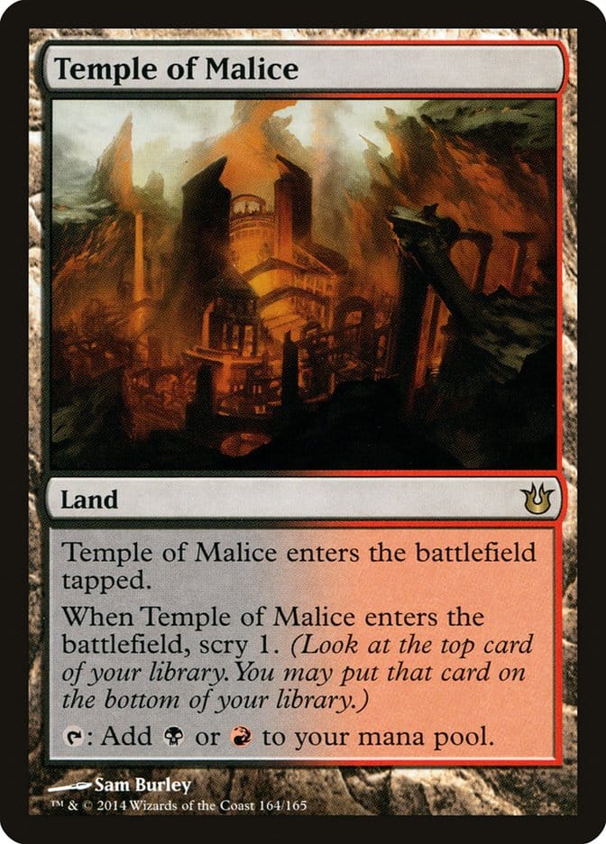 Temple of Malice [Born of the Gods] Magic: The Gathering