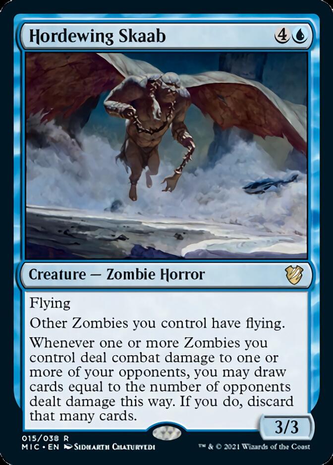 Hordewing Skaab [Innistrad: Midnight Hunt Commander] Magic: The Gathering