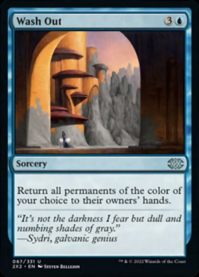 Wash Out [Double Masters 2022] Magic: The Gathering