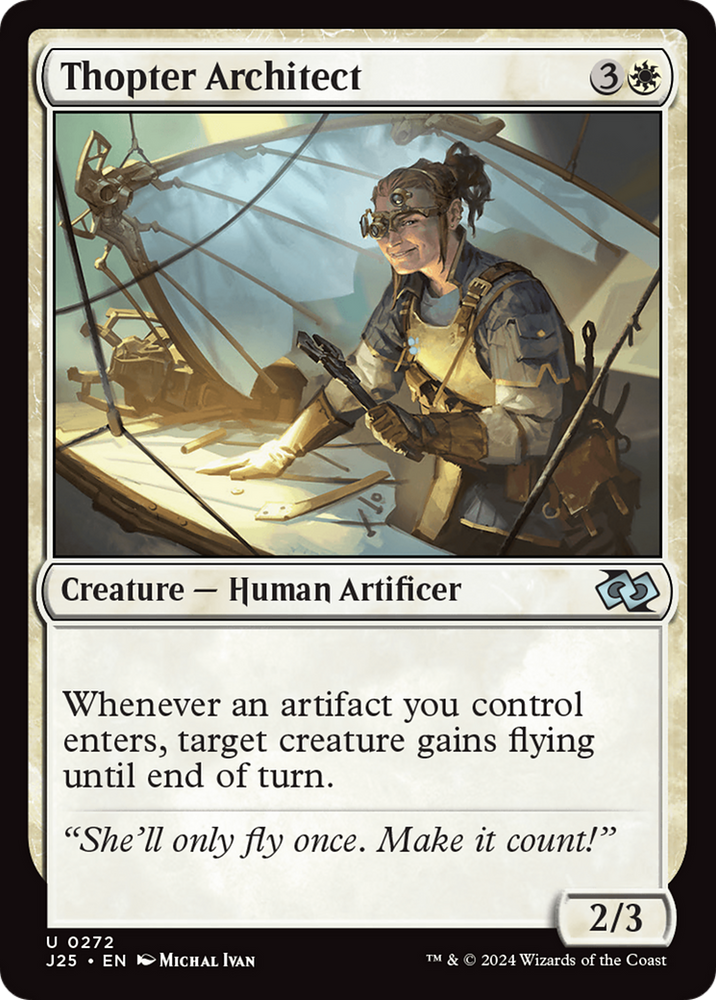 Thopter Architect [Foundations Jumpstart] Magic: The Gathering
