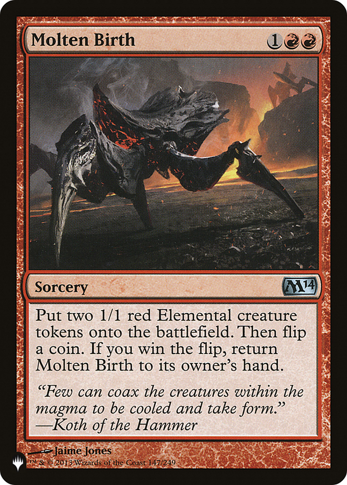 Molten Birth [The List] Magic: The Gathering