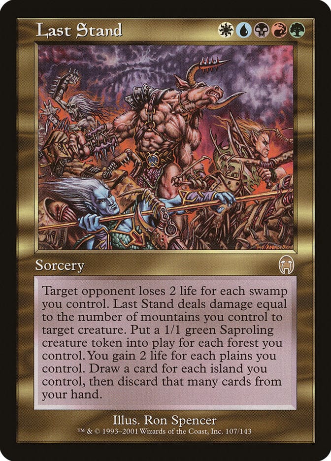 Last Stand [Apocalypse] Magic: The Gathering