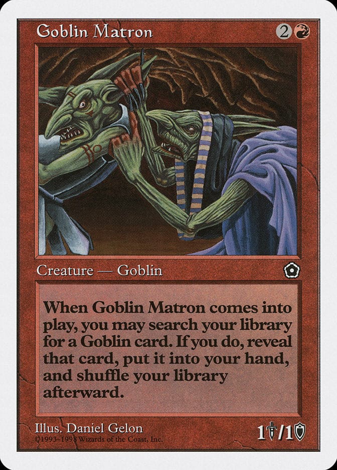 Goblin Matron [Anthologies] Magic: The Gathering
