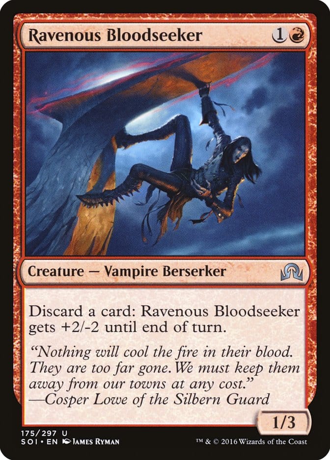 Ravenous Bloodseeker [Shadows over Innistrad] Magic: The Gathering