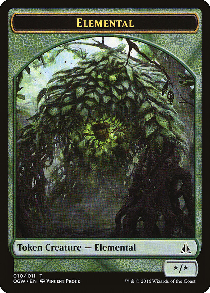 Elemental Token (010/011) [Oath of the Gatewatch Tokens] Magic: The Gathering