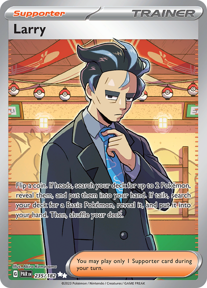 Larry (235/182) [Scarlet & Violet: Paradox Rift] Pokémon
