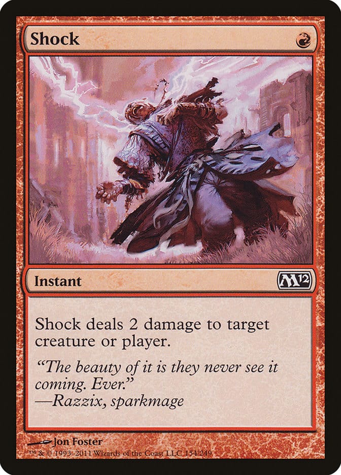 Shock [Magic 2012] Magic: The Gathering