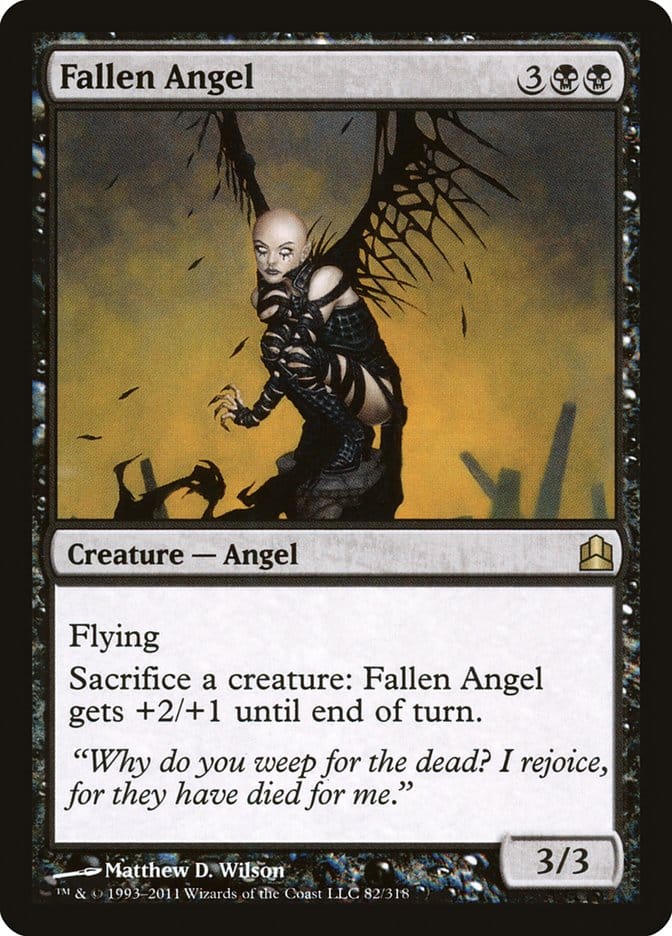 Fallen Angel [Commander 2011] Magic: The Gathering